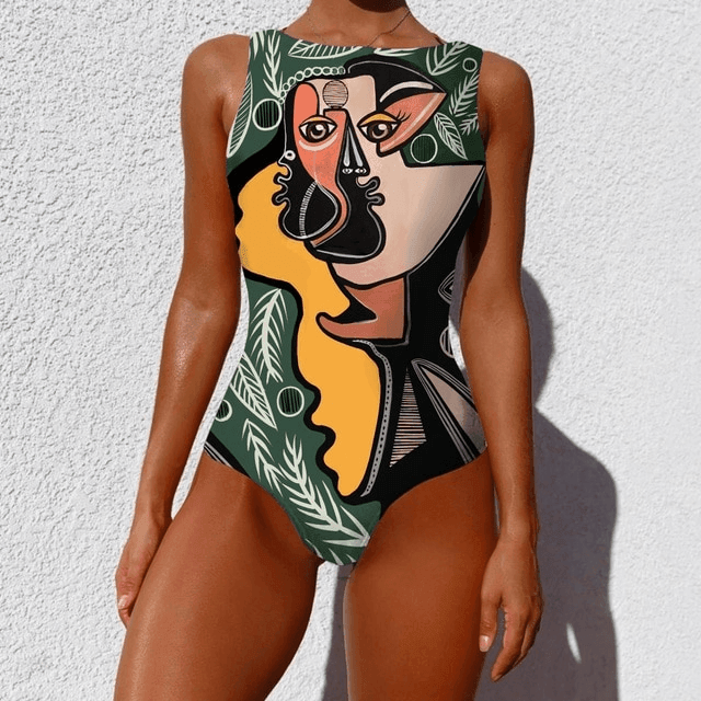 Maiô Estampado Tropical