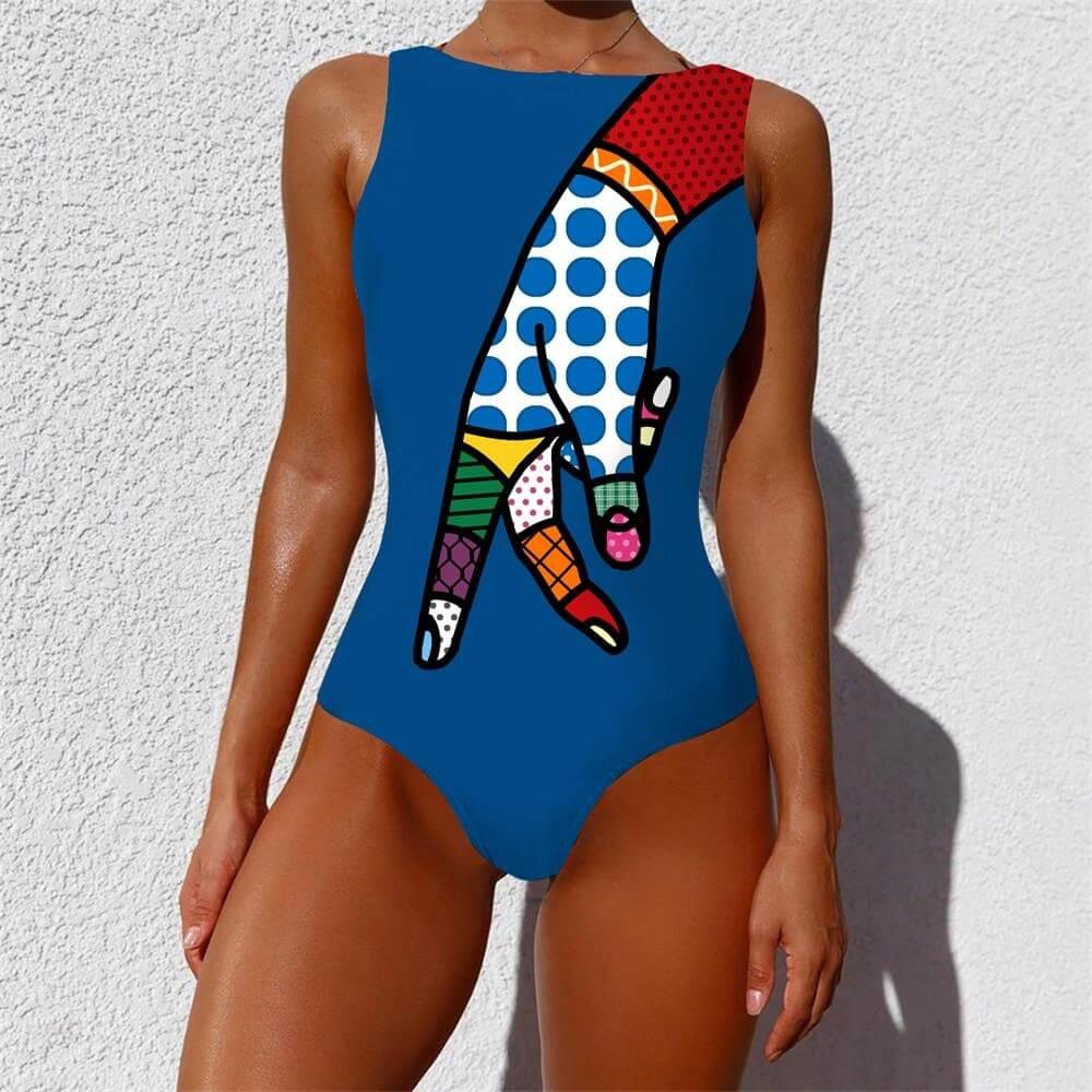 Maiô Estampado Tropical